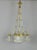 French Three Arm Ceiling Light, 1930s For Sale - Image 11 of 12