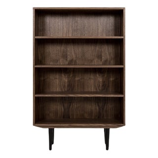 Scandinavian Walnut Bookcase For Sale