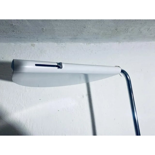 Mezzaluna Floor Lamp in Marble by Bruno Gecchelin for Skipper and Pollux, Italy, 1970s For Sale - Image 5 of 13