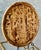 Mid 20th Century Stylish Mid 20th-Century Split Tortoiseshell Bamboo & Herringbone Rattan Circular Tray For Sale - Image 5 of 18