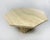 Mid-Century Modern Vintage Hexagonal Travertine Coffee Table, 1970s For Sale - Image 3 of 7