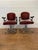 Mid-Century Red Barber Chairs, Set of 2 For Sale - Image 11 of 11