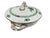 Chinese Bouquet Apponyi Green Porcelain Tureen with Handles from Herend For Sale - Image 4 of 7