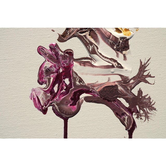 "Subconscious Evolution Ecosystem Theorem" Contemporary Abstract Acrylic Painting For Sale - Image 4 of 6