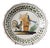 Late 18th Century Birds on Wheat Sheaf Plate from Nevers Faïence For Sale