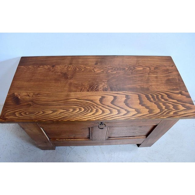 Brown Small 19th Century Ash Chest For Sale - Image 8 of 14