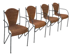 Dining Chairs by Frederic Weinberg, 1950s, Set of 4