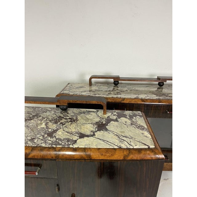 1930s Sideboards by Gaetano Borsani for Atelier Varedo Deco, 1930s, Set of 2 For Sale - Image 5 of 18