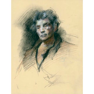 “Aesop Head Study, After Velazquez” Contemporary Original Drawing by David Orrin Smith For Sale