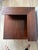 1960s 1960s Walnut Mid Century Modern Corner Step Table For Sale - Image 5 of 9