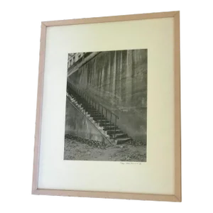 Vintage Richard D’Amore Signed Black and White Architectural Photograph