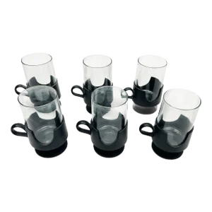 1970s Vintage Glas-Snap by Corning Glasses - 6 Piece Set