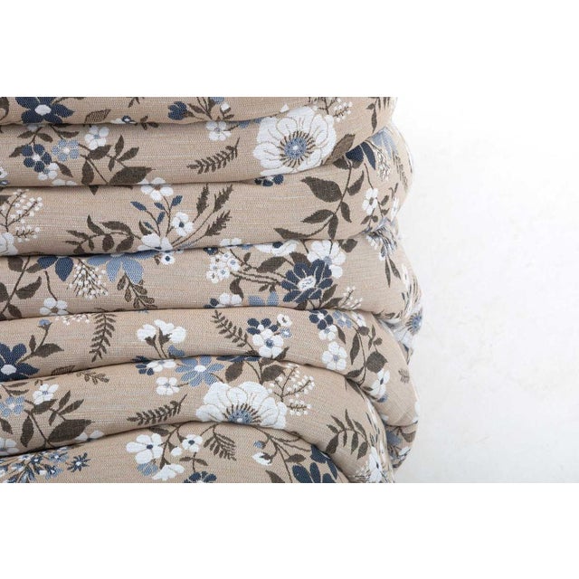 Togo Three-Seater Sofa in Pattern Fabric by Michel Ducaroy for Ligne Roset For Sale - Image 10 of 13