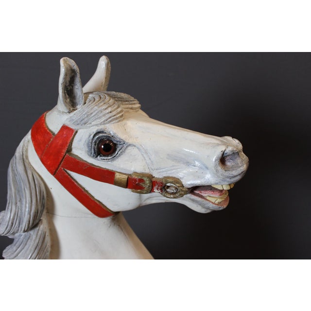 German Artist, Carving Carousel Horse, 1900, Wood For Sale - Image 13 of 17