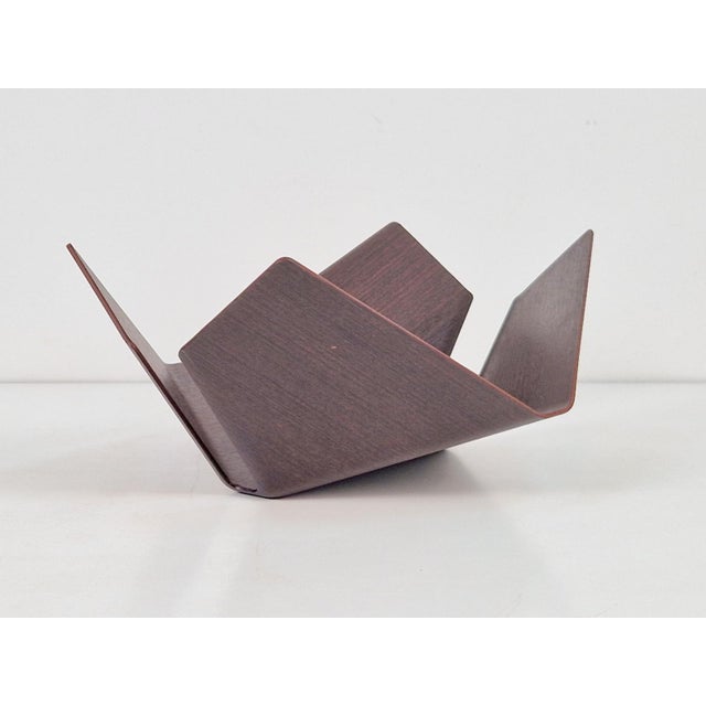 Wood Minimalist Fruit Bowl in Wood by Zoocreative for Delica , 2000s For Sale - Image 7 of 14