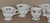 Shabby Chic Vintage Baileys Irish Cream Winking Creamer & Sugar Yum Coffee Tea Cups 5pc Set For Sale - Image 3 of 5