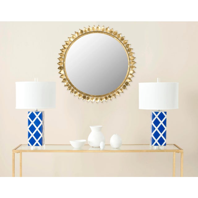 Classically-inspired, the Leaf Crown Sunburst mirror will adapt chameleon-like to contemporary, transitional and...