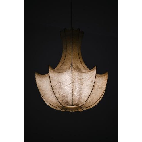 Italian Hanging Lamp in the style of Achille and Pier Giacomo Castiglioni, 1960s For Sale - Image 6 of 11