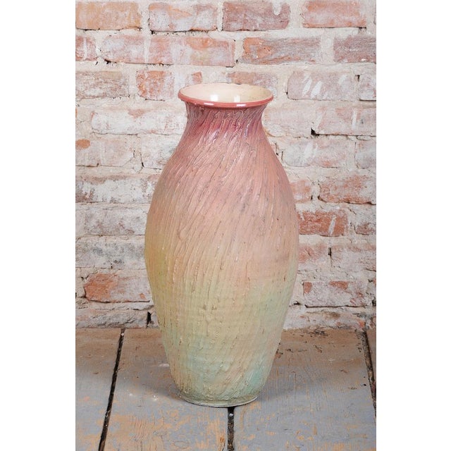 1940s Mid-Century Vase in Ceramic, Czech, 1940s For Sale - Image 5 of 9