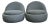 Vintage Boho Contemporary Boucle Swivel Chairs - A Pair For Sale