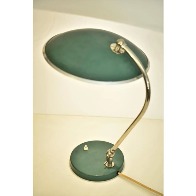 Swedish Functionalistic Table Lamp by Harald Notini for Böhlmarks Lampfabrik AB, 1930s For Sale - Image 3 of 13