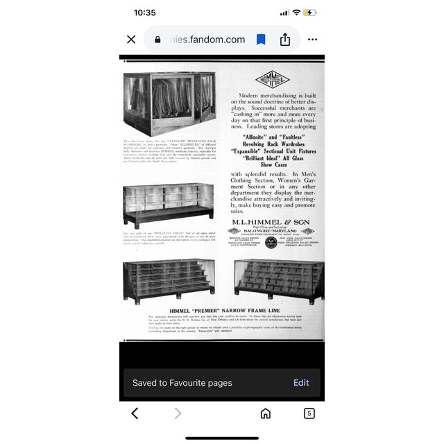 Antique Oak Haberdashery Counter Store Fixture & Show Case 1900 For Sale - Image 18 of 18