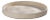 Reggio Naturale Fiber Raffia Round Serving Tray with Leather Trim For Sale