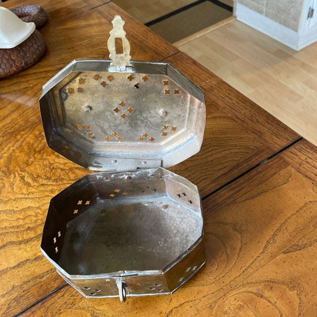 Pierced Brass Cricket Box For Sale In Dallas - Image 6 of 8