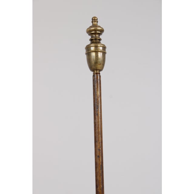 Brown Vintage Adams Satinwood English Firescreen For Sale - Image 8 of 14