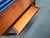Mid-Century Modern Vintage Solid Wood Writing Desk , Console or Side Table For Sale - Image 3 of 10