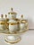 Cream French Vintage Set of Porcelain Cream Pots- 13 Pieces For Sale - Image 8 of 8