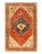 Brick Red Pasargad Rust Fine Hand Knotted Persian Serapi Design Rug 12'3'' X 18'6'' For Sale - Image 8 of 9