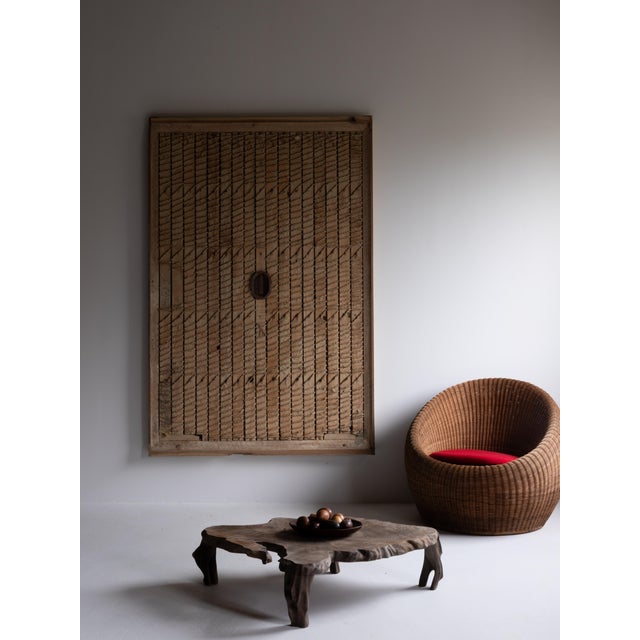 Japanese Antique Huge Door " Wall Decoration " 1860s-1900s / Wabi Sabi This extraordinary large sliding door was once used...