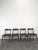 Scandinavian Teak Chairs, Set of 4, in Very Good conditions.