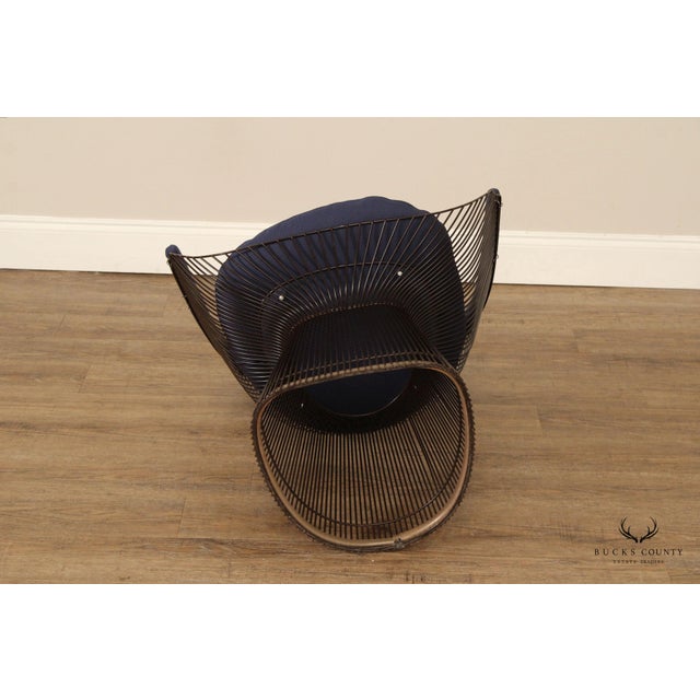 Mid-Century Modern Warren Platner For Knoll Mid Century Modern Armchair For Sale - Image 3 of 18