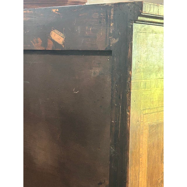 Circa 1820 Empire Mahogany & Intarsia Secretary – Concealed Bar For Sale - Image 9 of 10