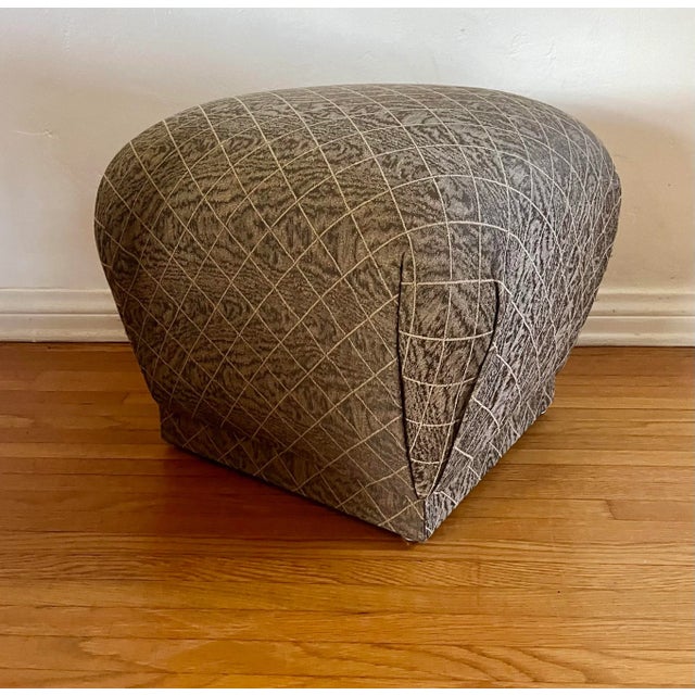 Vintage Marge Carson Pouf For Sale In Los Angeles - Image 6 of 9