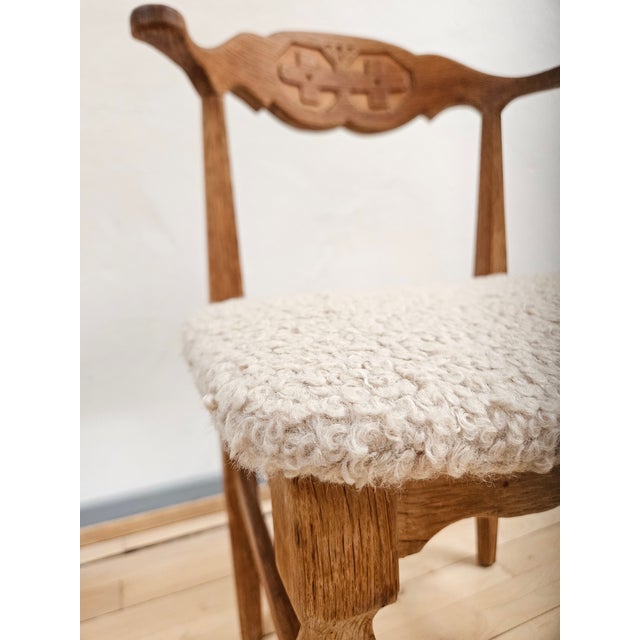 Mid-Century Danish Oak Dining Chairs by Henning Kjærnulf, 1960s, Set of 6 For Sale - Image 11 of 12