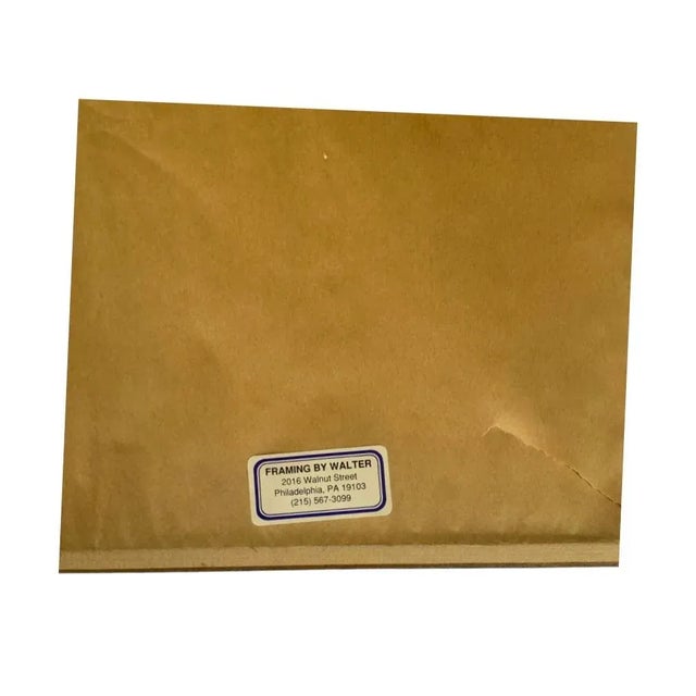 Pair of Mid 20th Century Nude Study Drawings Framed, Signed Harold Mesibov For Sale - Image 9 of 11