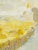 Abstract Vintage Early 1900's European Impressionistic Yellow Landscape, Oil Painting on Paper With Mat For Sale - Image 3 of 3