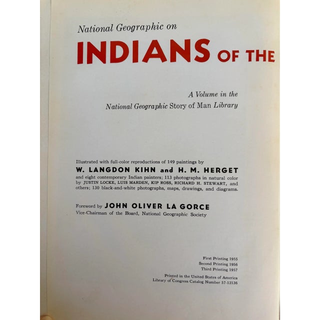Terra Cotta National Geographic on Indians of the Americas Third Printing 1957 Hardcover For Sale - Image 8 of 12