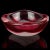 Mid 20th Century Vntage Murano Seguso 1952 Pink Incalmo Rim White Merletto Ribbons Italian Art Glass Decorative Bowl For Sale - Image 5 of 6