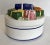 Late 20th Century Late 20th Century Italian Porcelain Lidded Box With Wrapped Presents Detail For Sale - Image 5 of 9