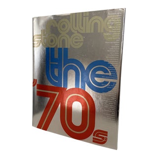 Circa 1998 Rolling Stone, the 70's Coffee Table Book For Sale