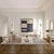 Striking yet sleek the Cannello Cocktail Table in Lino Blanco makes a striking statement in any living room. Under its...