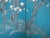 C. 1970s Japanese Style Silk Screen "Blossoming Cherry Tree" For Sale - Image 13 of 18