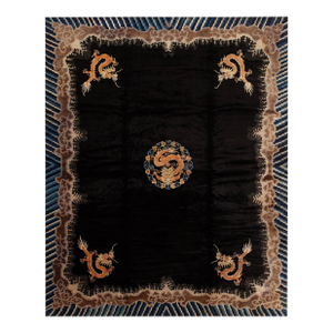 Nazmiyal Collection Antique Chinese Peking Rug