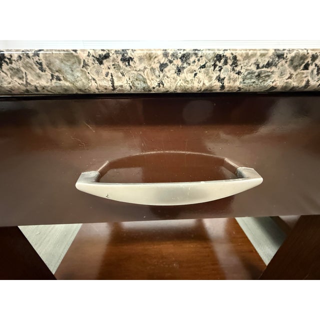 2000 - 2009 Bermanfalk Bespoke Nightstands, Pair For Sale - Image 5 of 15