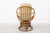 Round Recliner made entirely with bamboo structure with metal springs and rotating mechanism in iron hidden under the...