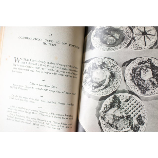 Paper 1935 Depression Era Alice Foote McDougalls Cook Book 1st Edition Recipe Menus Vintage Kitchen House & Home Economics Chefs Gift For Sale - Image 7 of 15